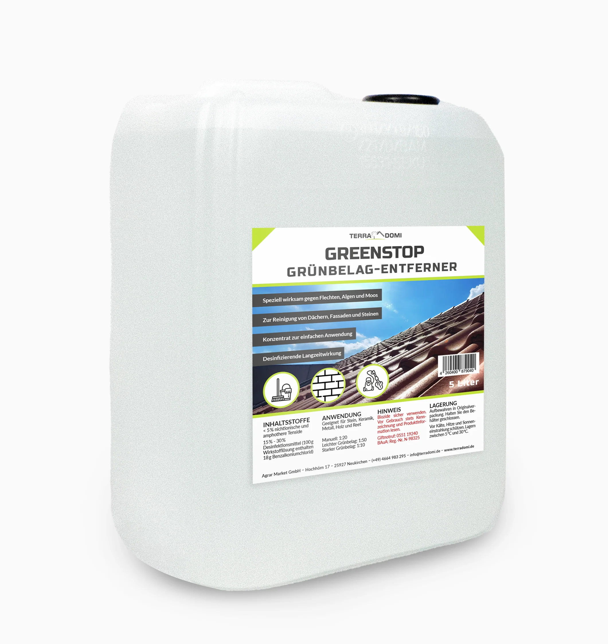 Greenstop Grünbelagentferner für den Außenbereich - Image 3