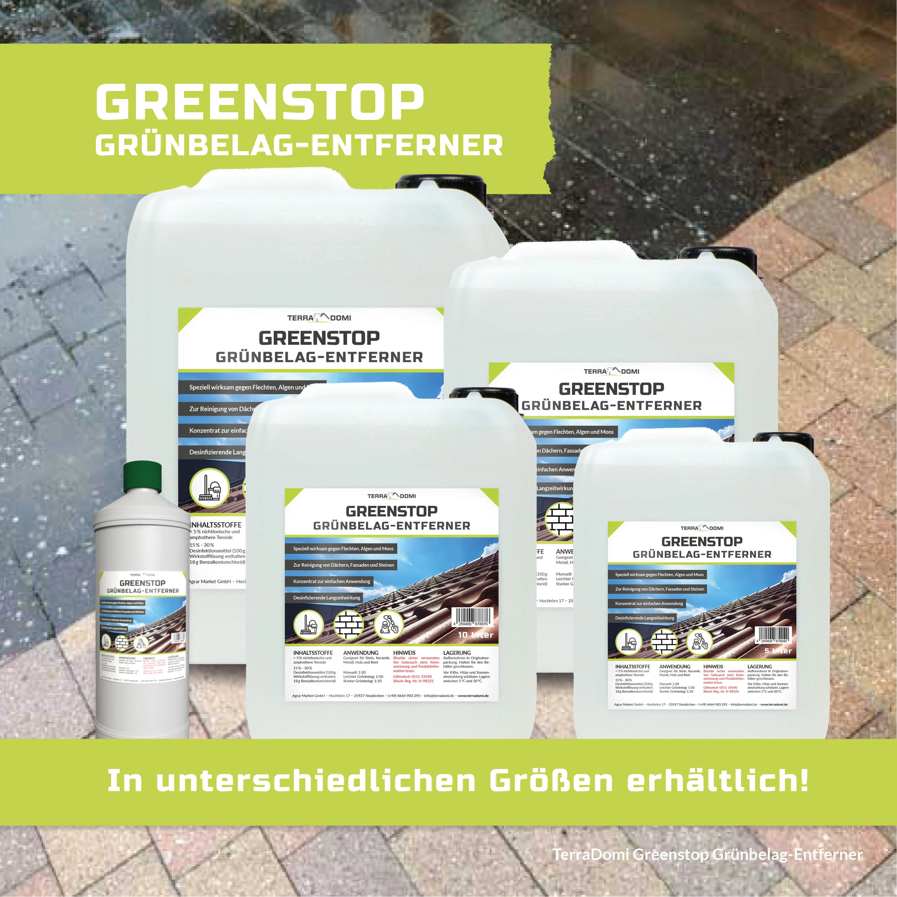 Greenstop Grünbelagentferner für den Außenbereich - Image 9