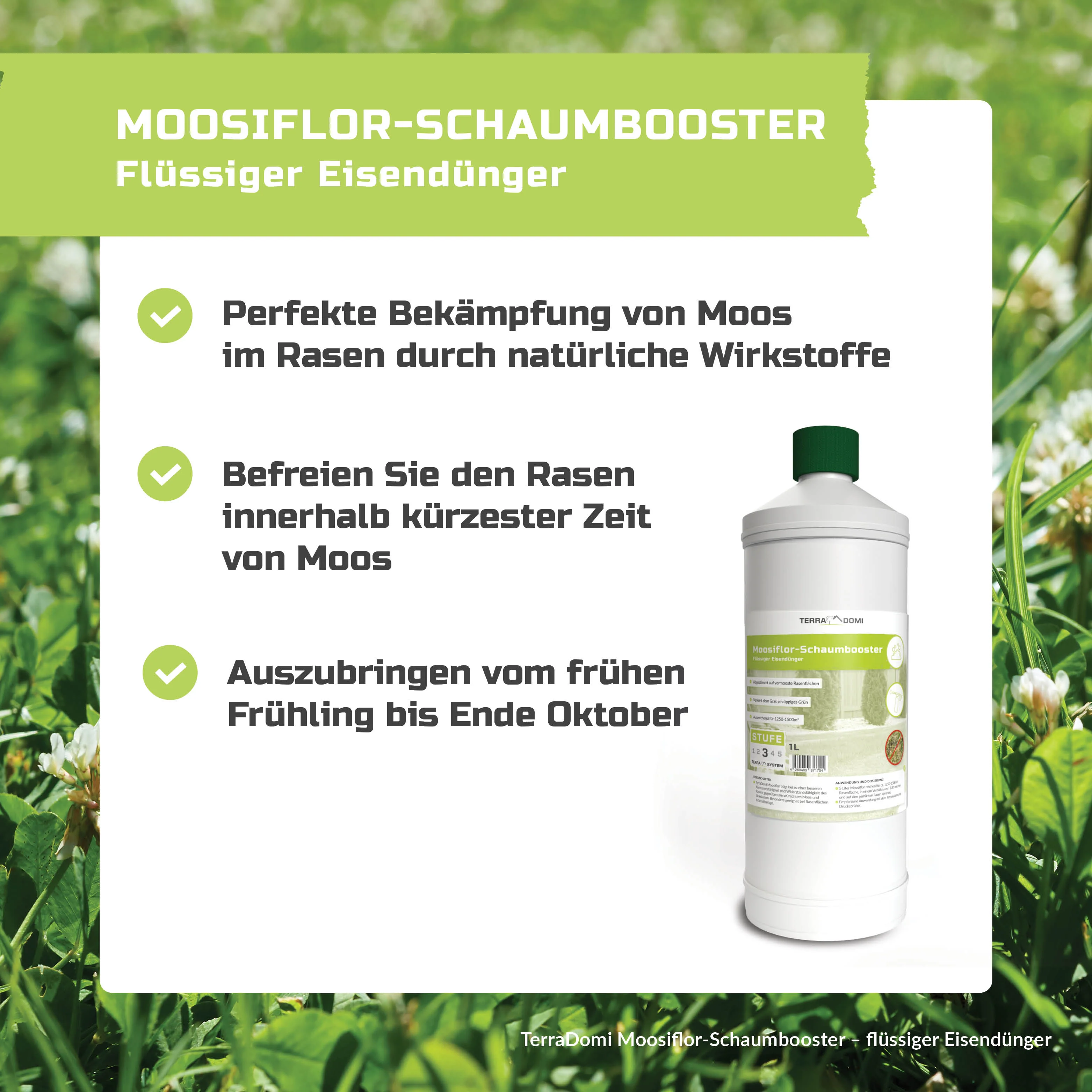Moosiflor-Schaum - Flüssiger Eisendünger - Image 3