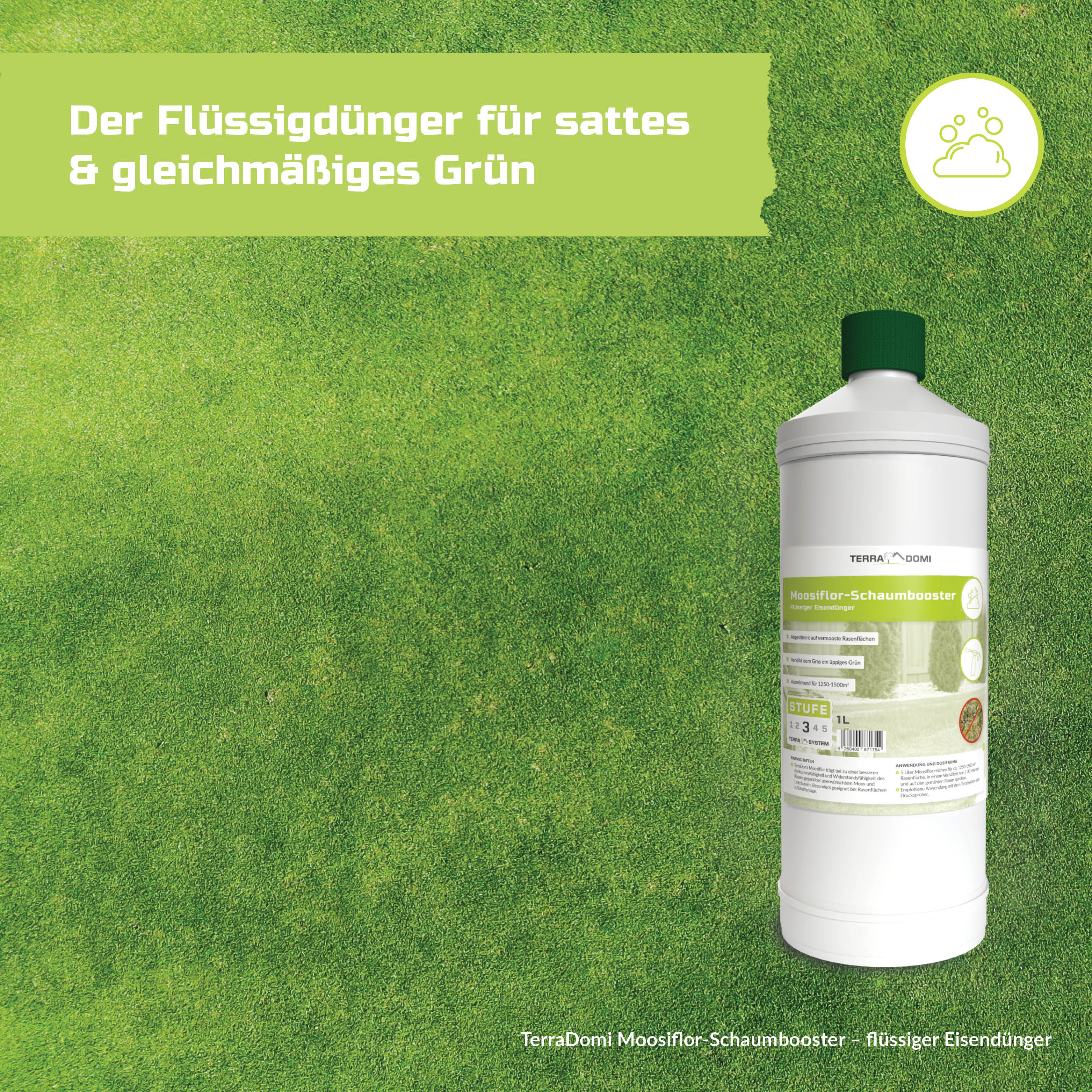 Moosiflor-Schaum - Flüssiger Eisendünger - Image 6
