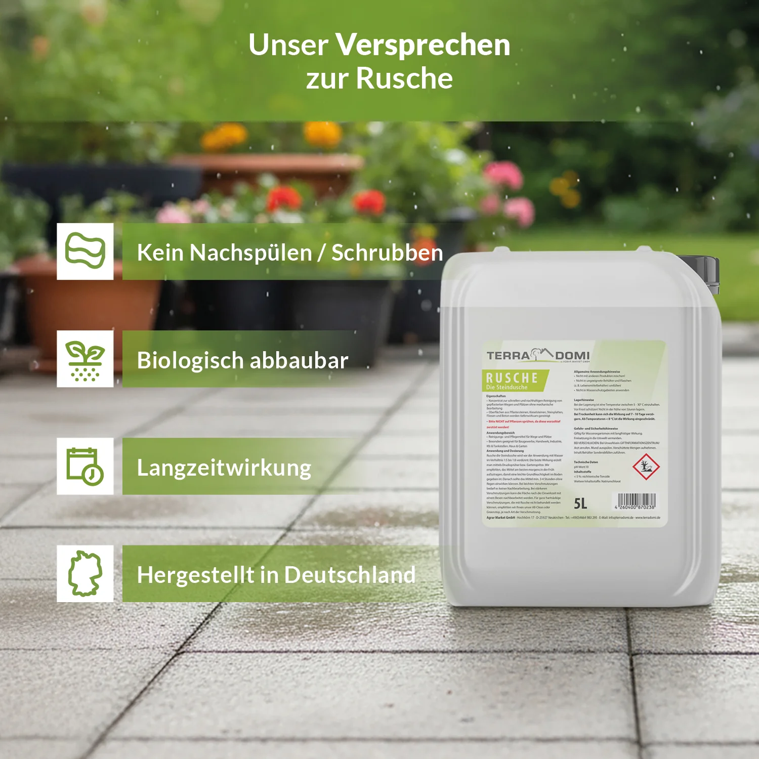 Rusche - die Steindusche - 5 Liter - Image 5