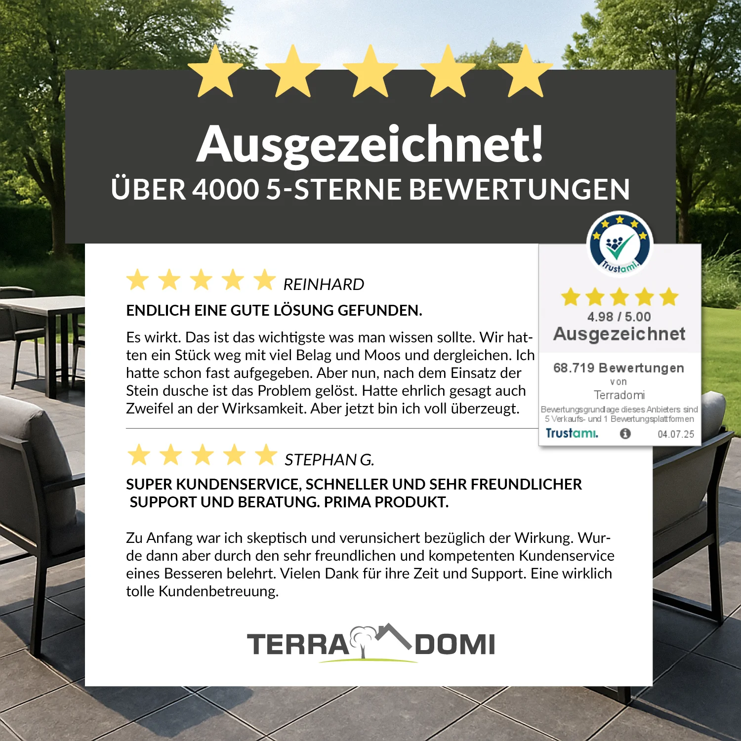 TerraNano Steinimprägnierung für Terrasse & Pflastersteine - Image 8
